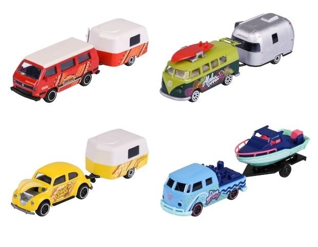 Modeli avtomobilčkov Majorette Volkswagen s prikolico