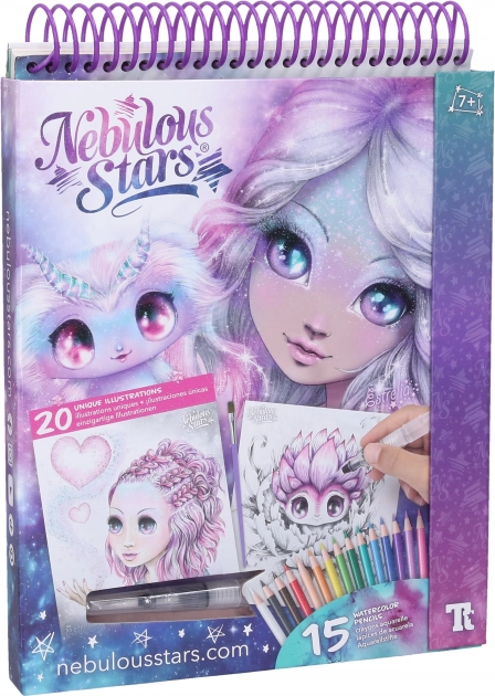 Vodene pobarvanke Nebulous Stars
