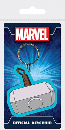 Gumijasti obesek za ključe MARVEL Thorovo kladivo