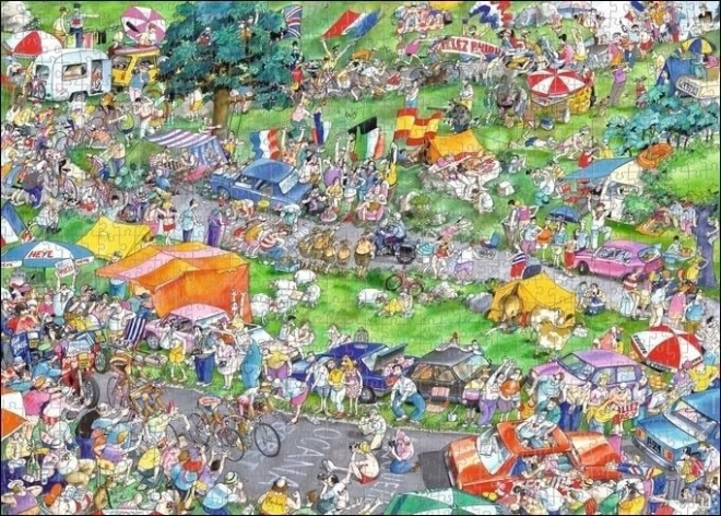HEYE Puzzle Kolesarska dirka 1000 kosov