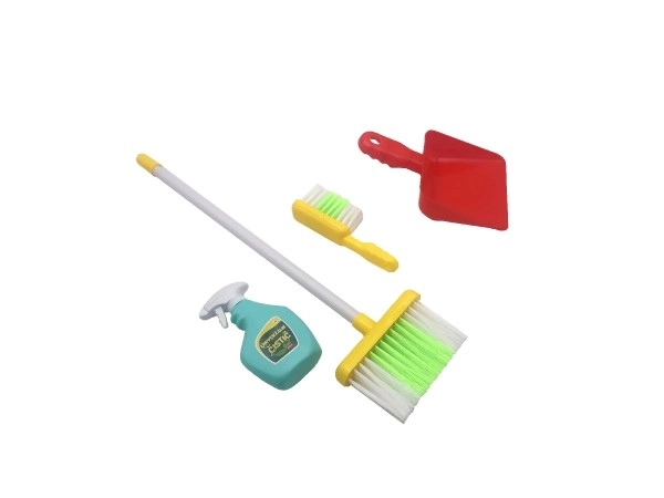 Čistilni set/čistilka z dodatki plast 5 kos na kartici 21,5x57,5x5cm