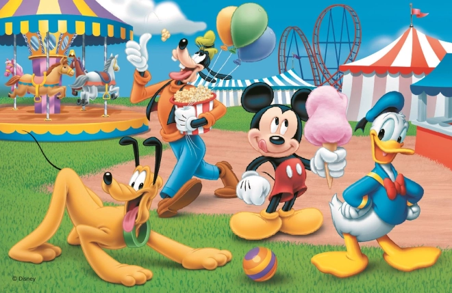 Mini sestavljanka 54 kosov DISNEY MICKEY IN PRIJATELJI Trefl
