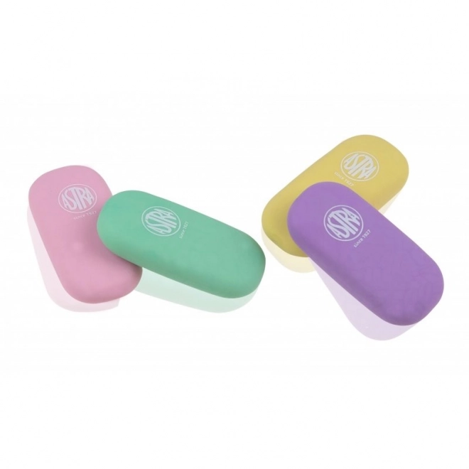 ASTRA Ergonomična radirka PASTEL (mešanica)