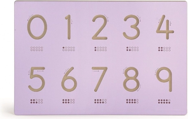 Zamenljiv panel s številkami 60 × 40 cm