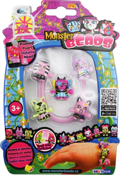 Monster Cool Pack – pošasti, komplet 6 kosov