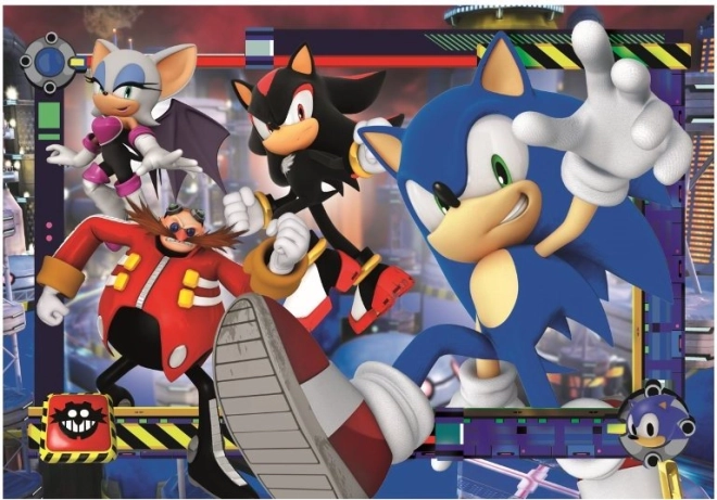 Sestavljanka Sonic Jež v akciji 180 kosov