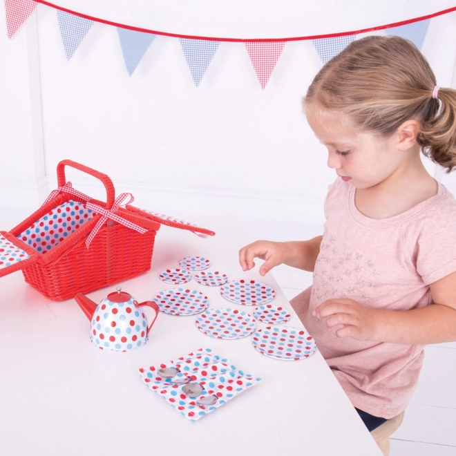 Bigjigs Toys Pikni61ka 0dajni komplet z pikni1 61katlo