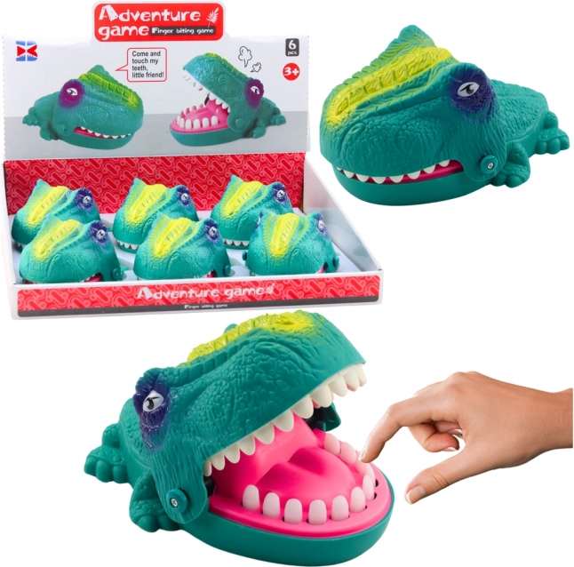 Spretnostna igra Grizeči napadalni Dinosaver Zelen