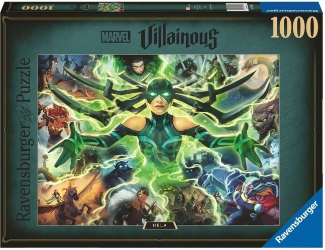 Ravensburger sestavljanka Villainous: Hela 1000 kosov