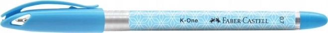 Kemični svinčnik Faber-Castell K-One moder