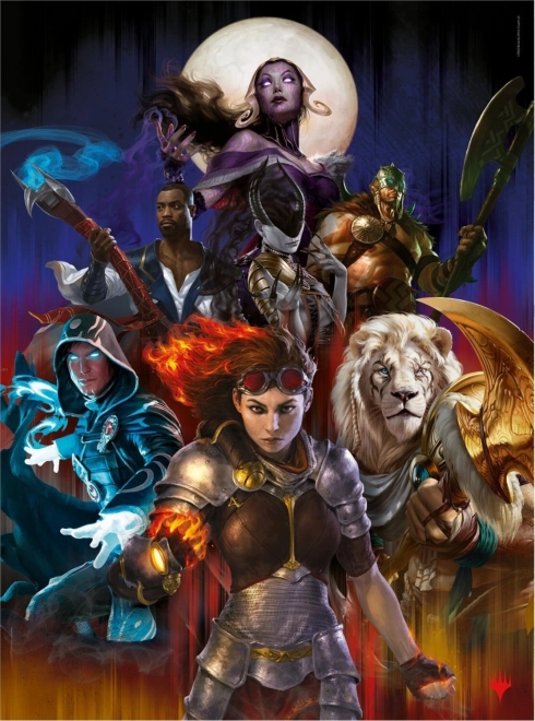 Sestavljanka 500 kosov Magic: The Gathering kolekcija
