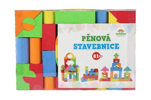 Barvasta penasta sestavljanka za otroke