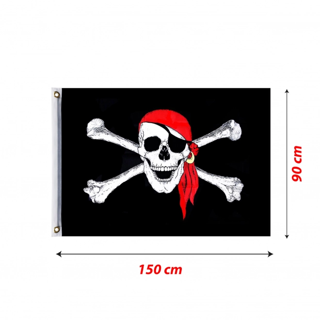 Piratska zastava 90x150 cm