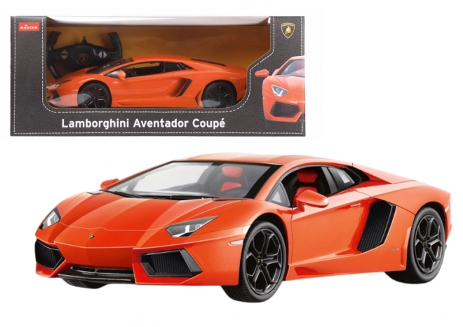 RC avto 1:14 Rastar Lamborghini Aventador LP700 Oranžna