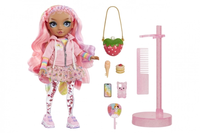 Rainbow High Sparkle & Shine Fashion punčka - Rosetta (roza)
