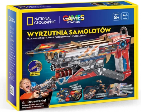 3D sestavljanka izstreljevalnik letal NATIONAL GEOGRAPHIC