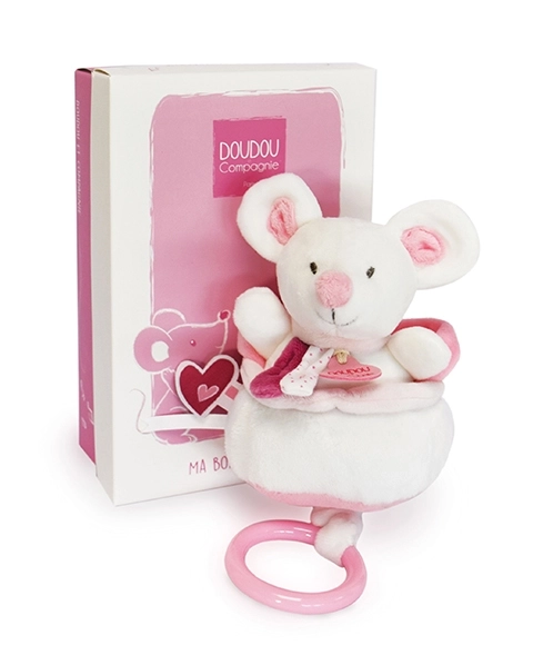 Doudou plišasta glasbena igrača 20 cm