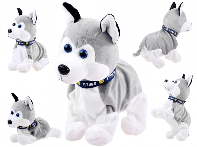 Interaktivni plišasti pes Husky