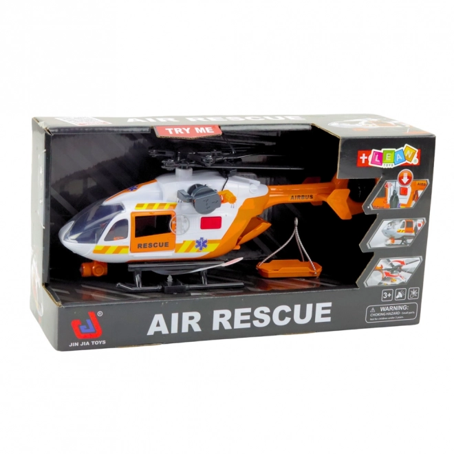 Reševalni helikopter z lučmi in zvoki