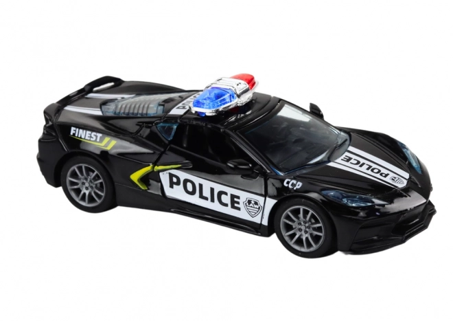 Kovinsko policijsko vozilo 1:32 Drive Mix
