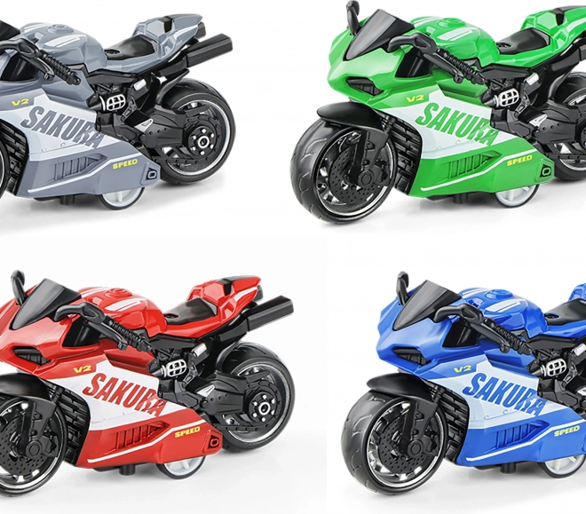 Supersport motocikel na navijanje