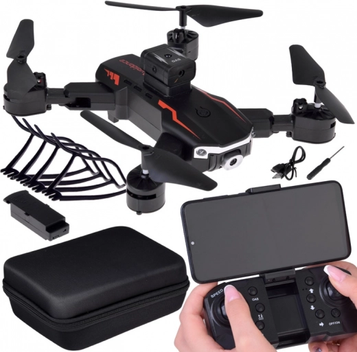 Zložljiv daljinsko voden dron