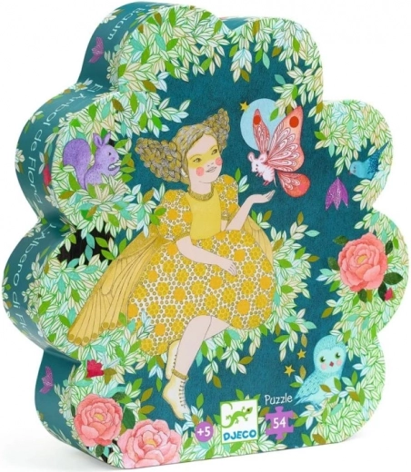 Djeco puzzle Flořin drevo 54 kosov
