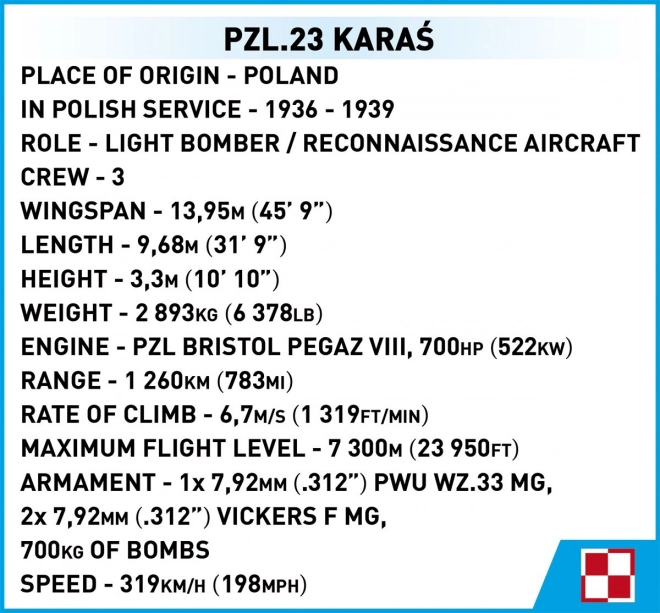 Podroben model iz kock COBI