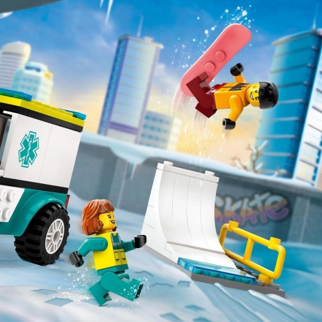 LEGO® City 60403 Reševalno vozilo in deskar