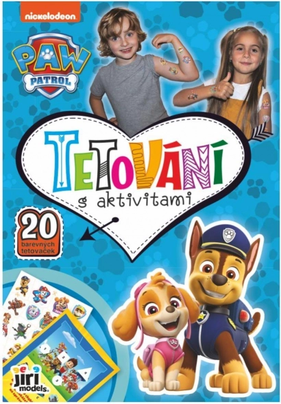 Zvezek s tetovažami in aktivnostmi TAČKE NA PATRULJI