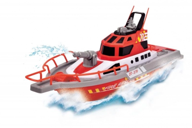 RC ladjica gasilci 37cm, 3kan