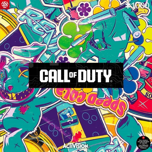 Sestavljanka Good Loot Call of Duty Zombies Collage 1000 koščkov
