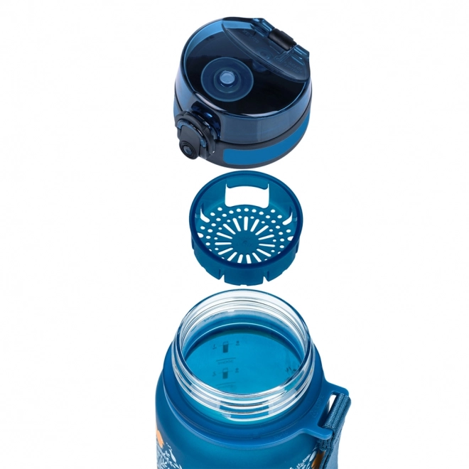 BAAGL Tritanova steklenica za pitje Gradient Les 350 ml