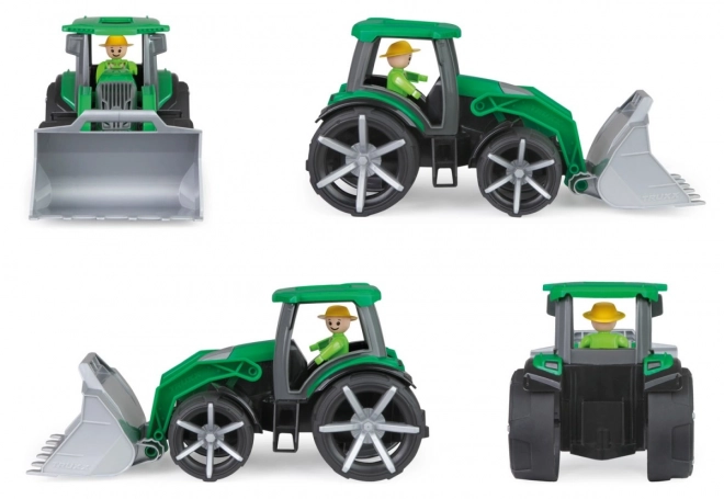 Auto Truxx 2 traktor z zajemalko plast 32 cm z figuro 24m+