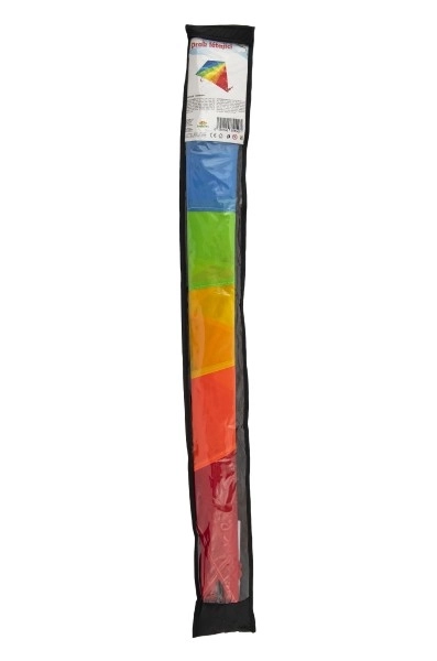 Barvni leteči zmaj iz najlona 88x81 cm