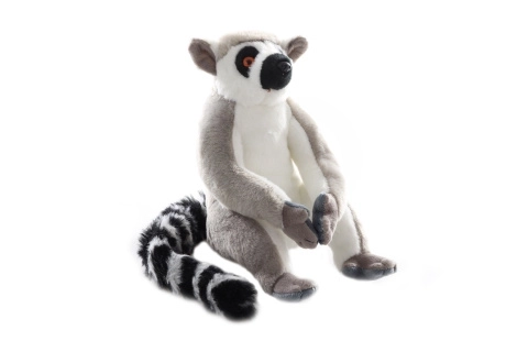 Plišast Lemur s Suhim Zadrgal 21 cm PRIJAZNO OKOLJU