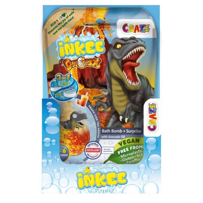 Šumiva bomba za kopel s presenečenjem Dinosaurus