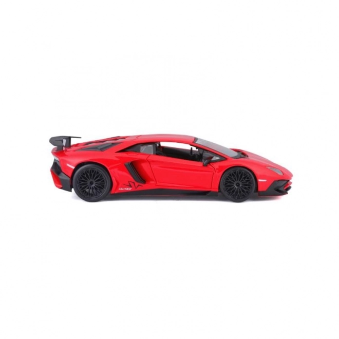 Bburago Lamborghini Aventador SV Coupe 1:24 rdeč