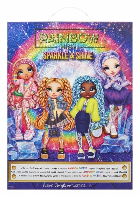 Rainbow High Sparkle & Shine Modna lutka - Viola (Vijolična)
