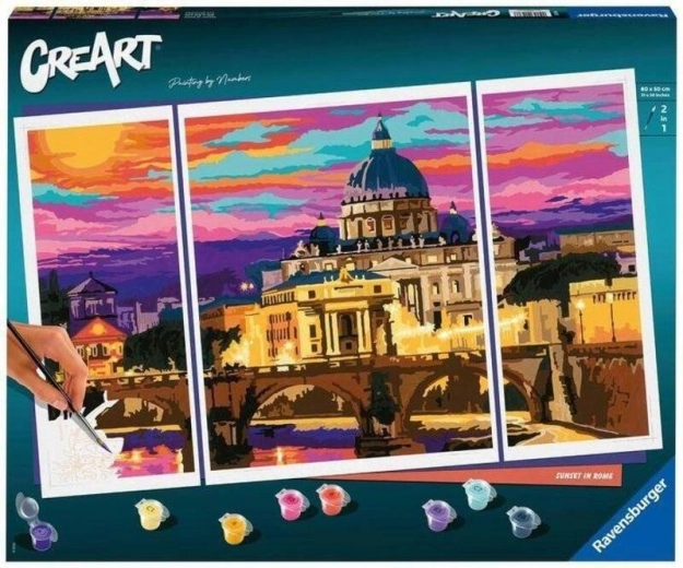 Ravensburger CreArt panorama – Rim slikanje po številkah
