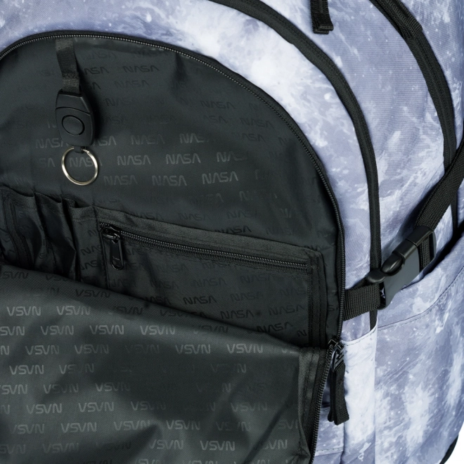 BAAGL Šolski nahrbtnik Skate NASA Grey