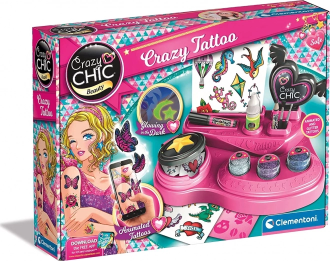 CLEMENTONI Crazy Chic Noro tetoviranje