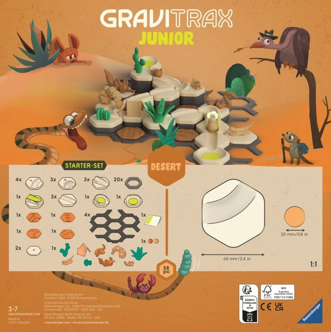 Ravensburger GraviTrax Junior Začetni set Puščava