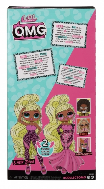 L.O.L. Surprise! OMG Velika sestrica, 2 opravili – Lady Diva