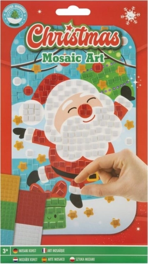 Mozaikna slika Božič – Božiček 14 × 23 cm GRAFIX