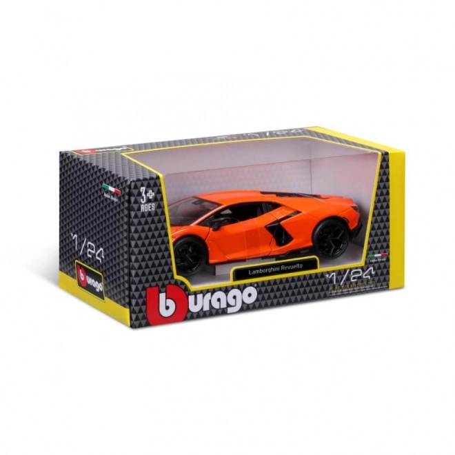 Bburago 1:24 Plus - Lamborghini Revuelto - Oranžna