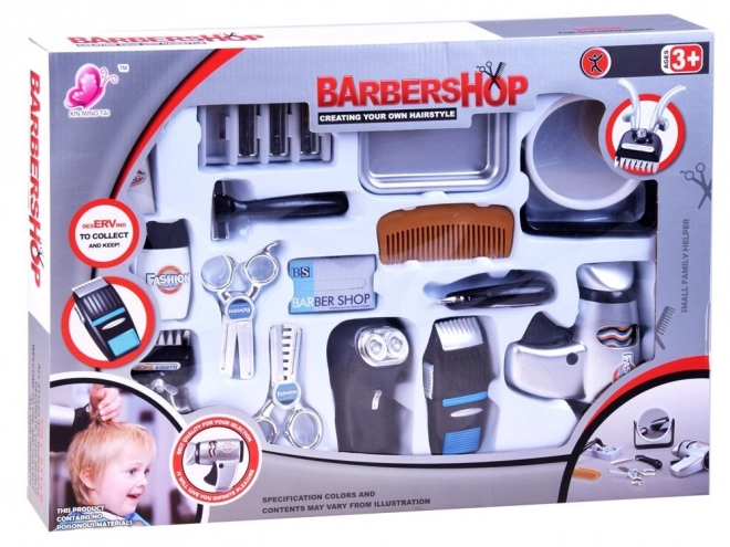 Komplet za malega frizerja Barber