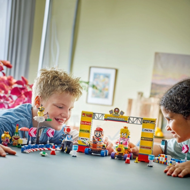 LEGO Super Mario Baby Peach in Grand Prix set