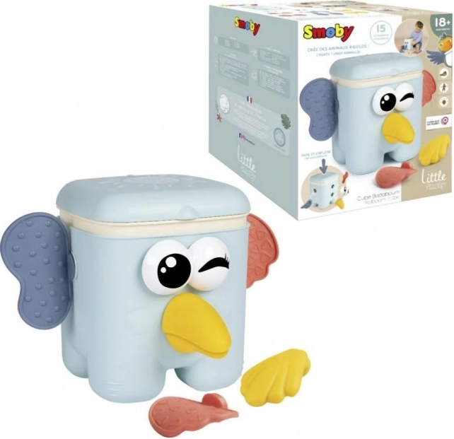 Zabavna kocka za otroke Little Smoby z živalmi