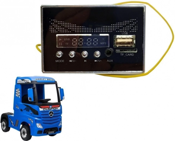 Glasbeni panel za električni avto ACTROS HL358